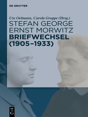 cover image of Stefan George – Ernst Morwitz
